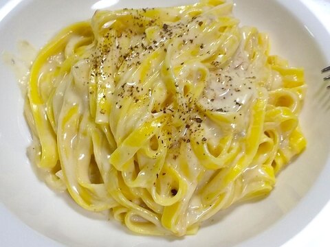 超簡単! ゴルゴンゾーラのフェトチーネ